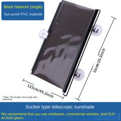 Automated Suction Cup Car Sunshade - Stay Protected