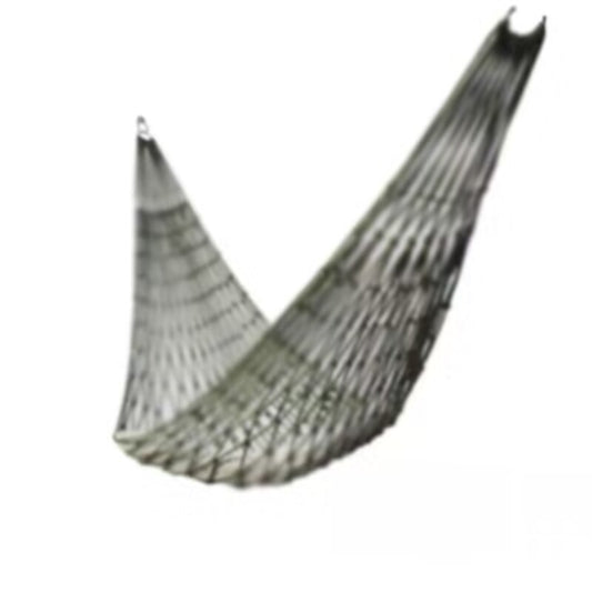 Nylon Rope Braided Hoop Mesh Hammock Indoor Outdoor Swinging Swing Hammoc