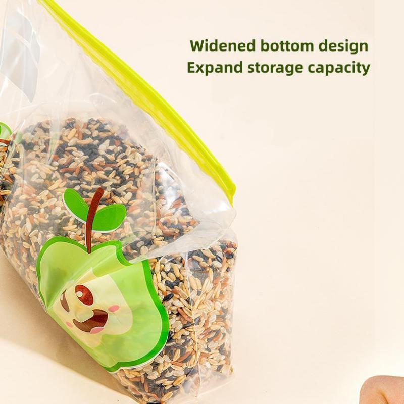 20pcs Reusable Food Storage Pouches Self-Sealing Leak-Proof BPA Containers