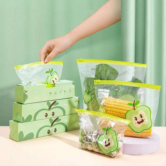 20pcs Reusable Food Storage Pouches Self-Sealing Leak-Proof BPA Containers