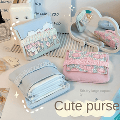 Mini Flap Sanitary Napkin Bag Portable Washable Organizer Storage