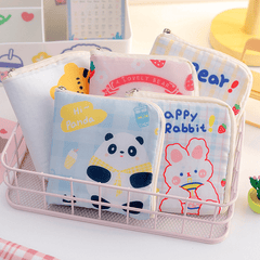 Mini Cartoon Zipper Sanitary Napkin Bag Dacron Sanitary Napkin Storage Bag