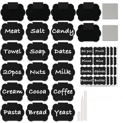 20pcs Set Basket Labels Clip Removable Labels For Storage Bin