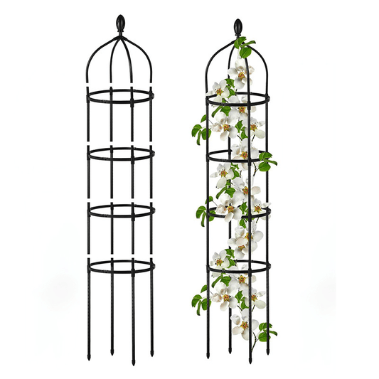 Garden Obelisk 25 10in Iron Pipe Climbing Vine Flower Rack