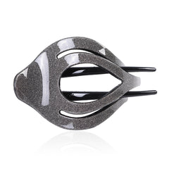 Retro Sequin Glossy Hair Clip Plastic Hair Accessories