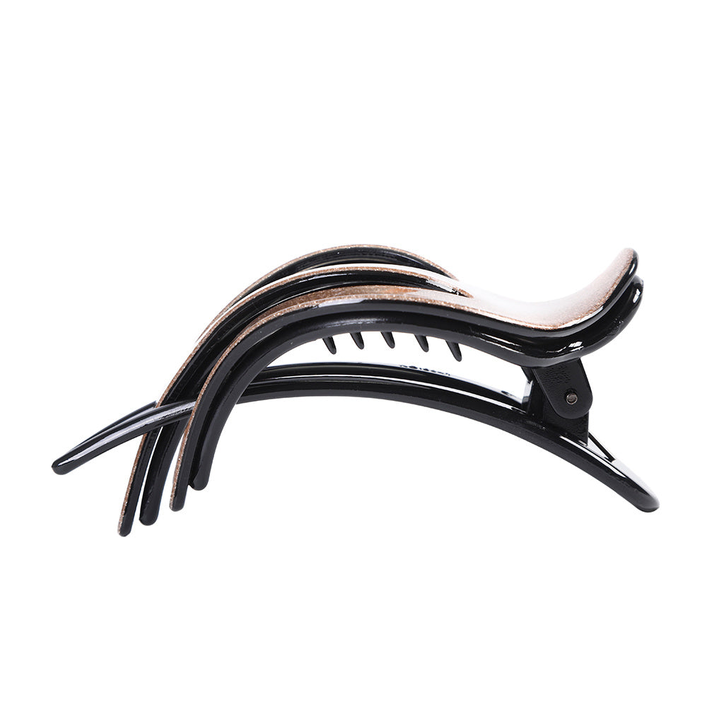 Retro Sequin Glossy Hair Clip Plastic Hair Accessories