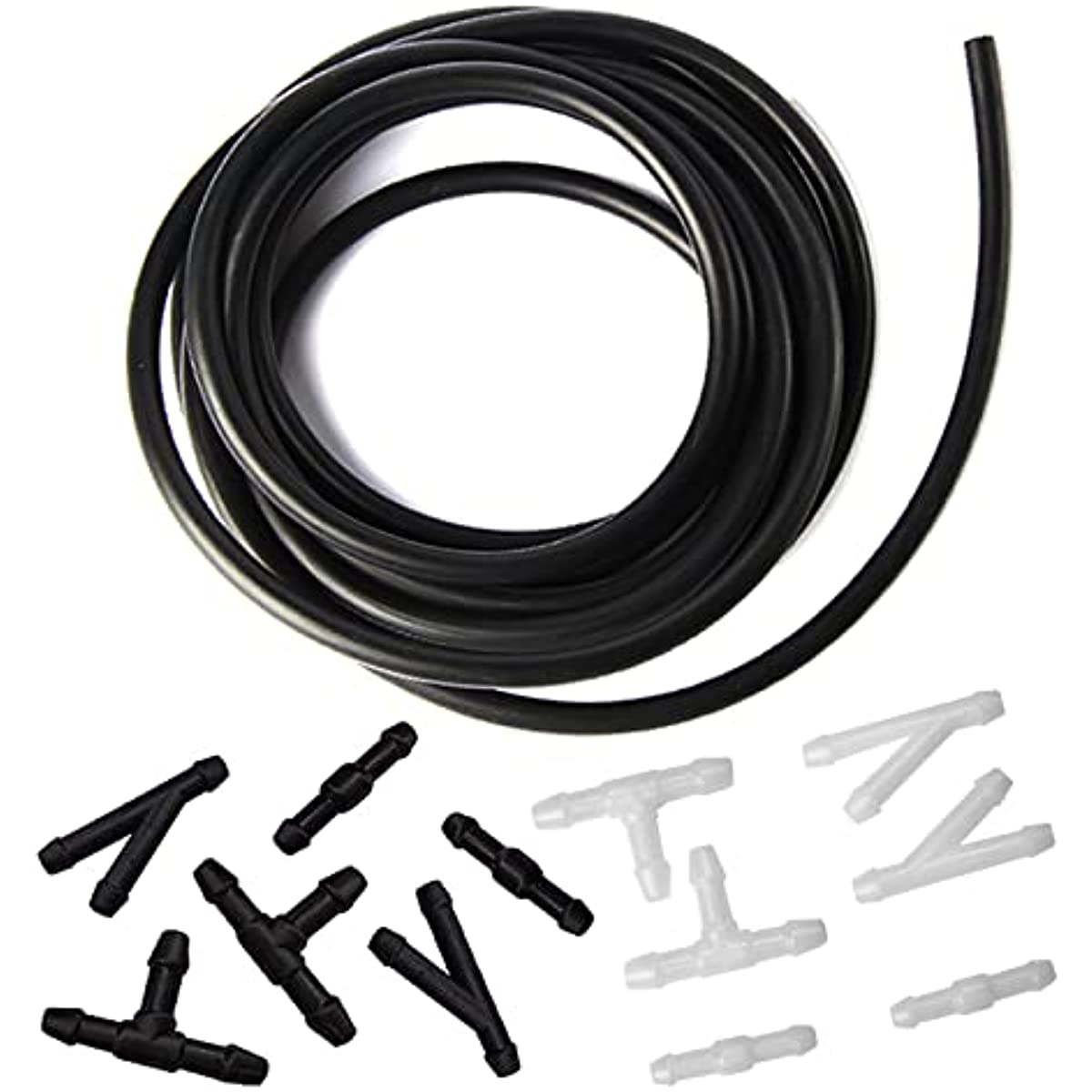 4m Windshield Washer Hose Kit With 12 Connectors