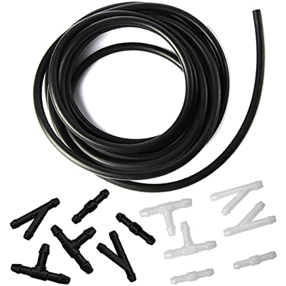 4m Windshield Washer Hose Kit With 12 Connectors