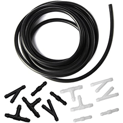 4m Windshield Washer Hose Kit With 12 Connectors