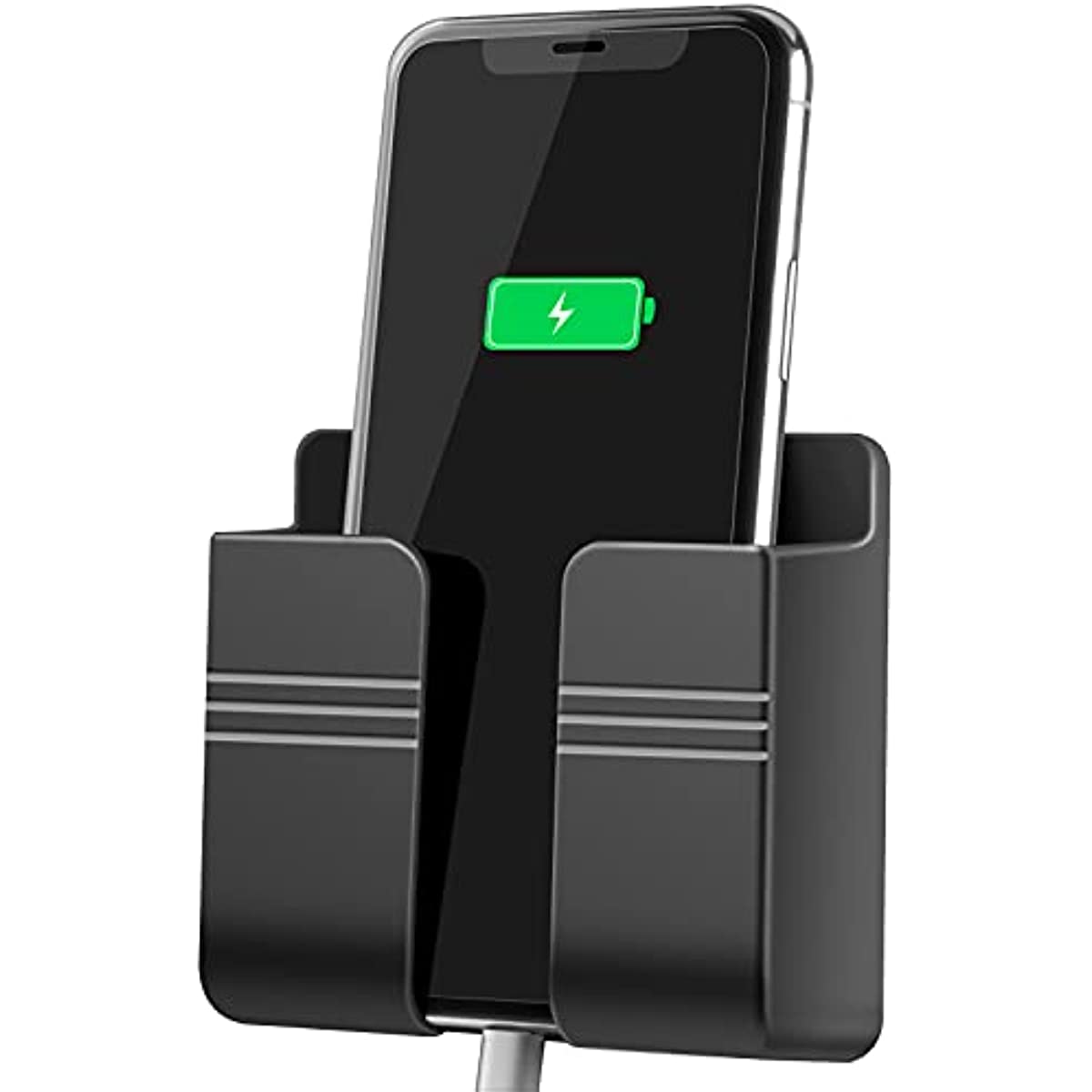 Wall Mount Phone Organizer Storage Box Remote Control Phone Bracket Organizer