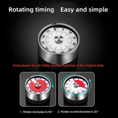 Magnet Kitchen Timer Mechanical Alarm Clock