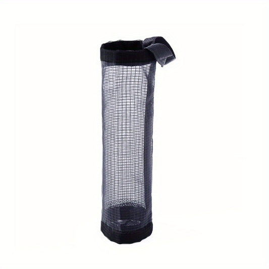 Mesh Hanging Plastic Bag Dispenser - Kitchen Organization Solution