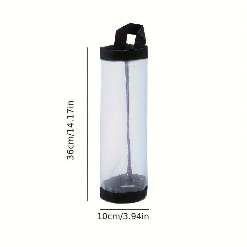 Mesh Hanging Plastic Bag Dispenser - Kitchen Organization Solution