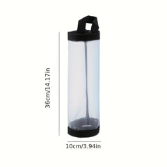 Mesh Hanging Plastic Bag Dispenser - Kitchen Organization Solution