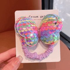 Colourful Sequin Butterfly Hair Bands for Girls