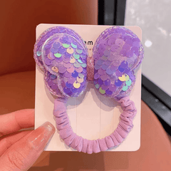 Colourful Sequin Butterfly Hair Bands for Girls