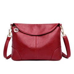 Middle Aged Mother Crossbody Bag Solid Single Shoulder Purse
