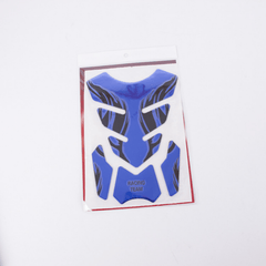3D Stereo Motorcycle Fuel Tank Fishbone Sticker Waterproof Scratch resistant