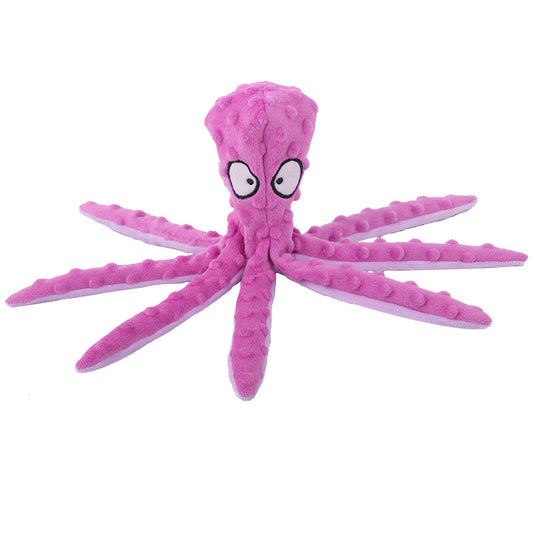 Octopus Plush Dog Toy Durable Chew Toy For Small Dogs