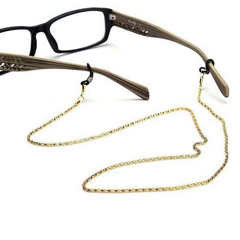 Metal Eyeglass Chain Cord Sunglasses Lanyards Holder Strap Necklace