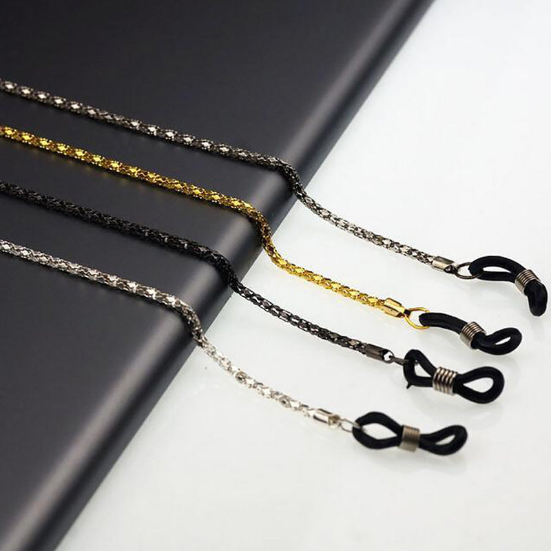 Metal Eyeglass Chain Cord Sunglasses Lanyards Holder Strap Necklace