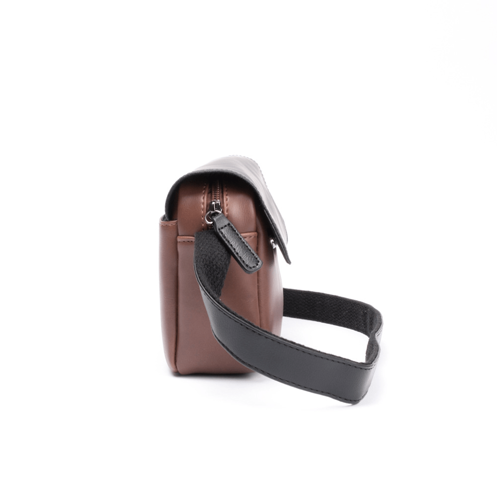 Men's Block Shoulder Bag Crossbody Bag Men's Daily Casual Flap Bag