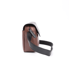 Men's Block Shoulder Bag Crossbody Bag Men's Daily Casual Flap Bag