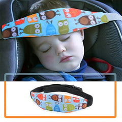 Baby Car Seat Head Support Strap Band - Comfortable Infant Toddler Children