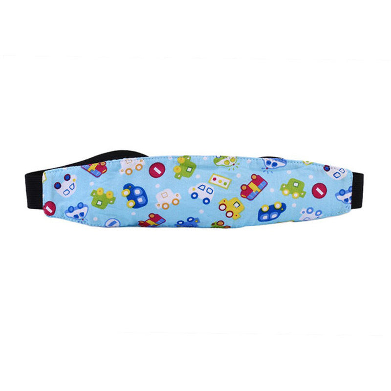 Baby Car Seat Head Support Strap Band - Comfortable Infant Toddler Children