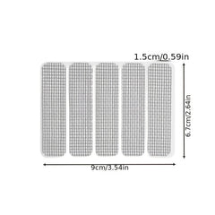 5pcs Self-Adhesive Window Screen Repair Patch Kit