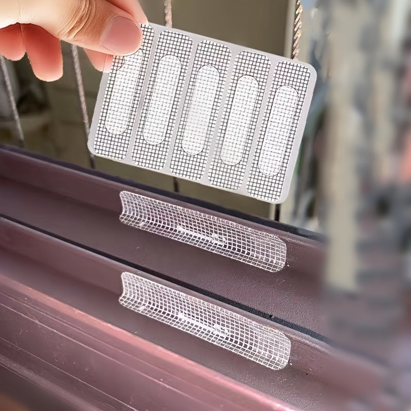 5pcs Self-Adhesive Window Screen Repair Patch Kit