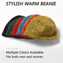 Warm Winter Beanie Ribbed Knit Hat