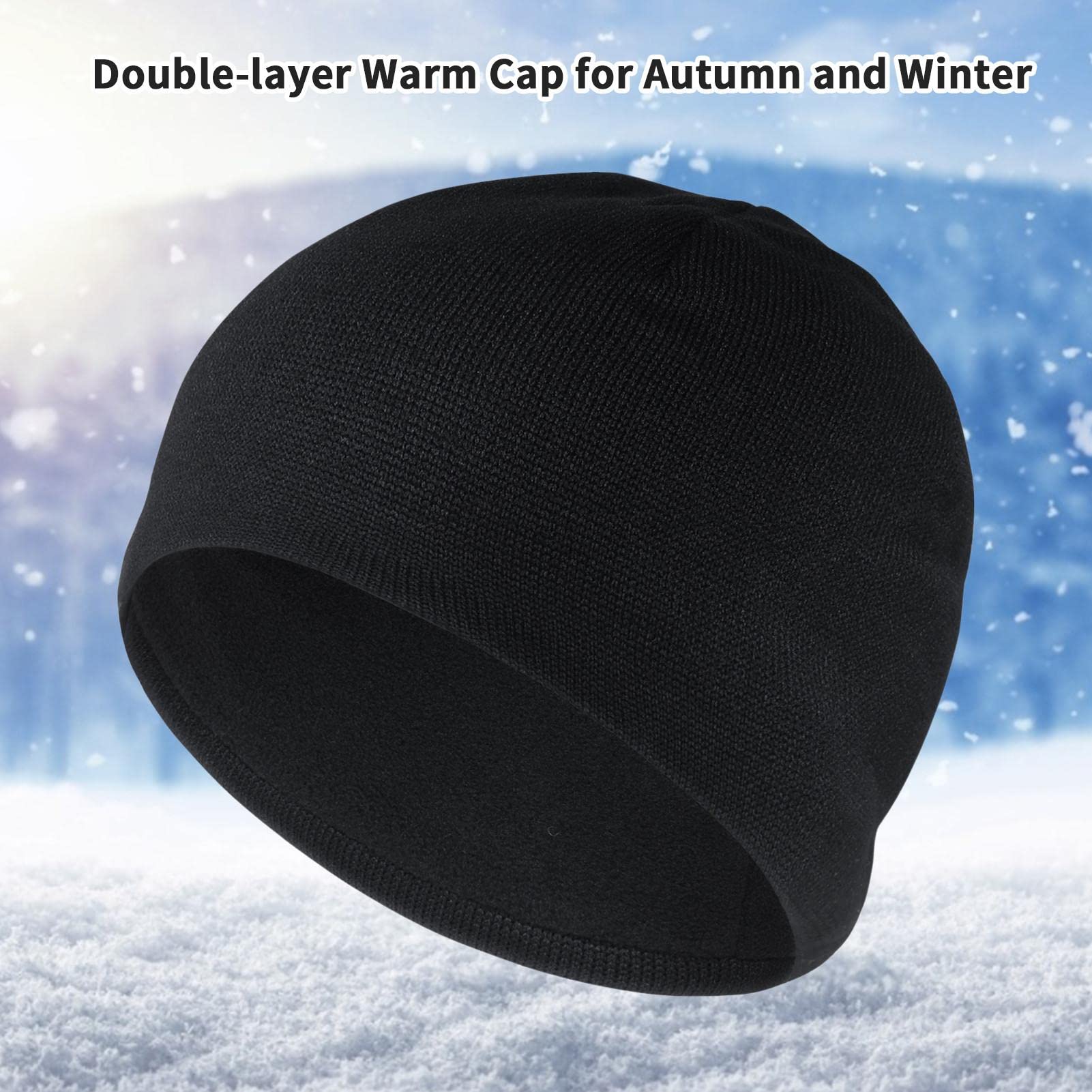 Warm Winter Beanie Ribbed Knit Hat