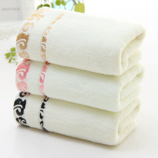 3pcs Pure Cotton Wash Cloth Bathroom Supplies for Face and Body Cleaning