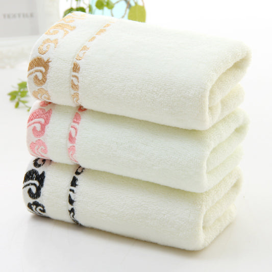 3pcs Pure Cotton Wash Cloth Bathroom Supplies for Face and Body Cleaning