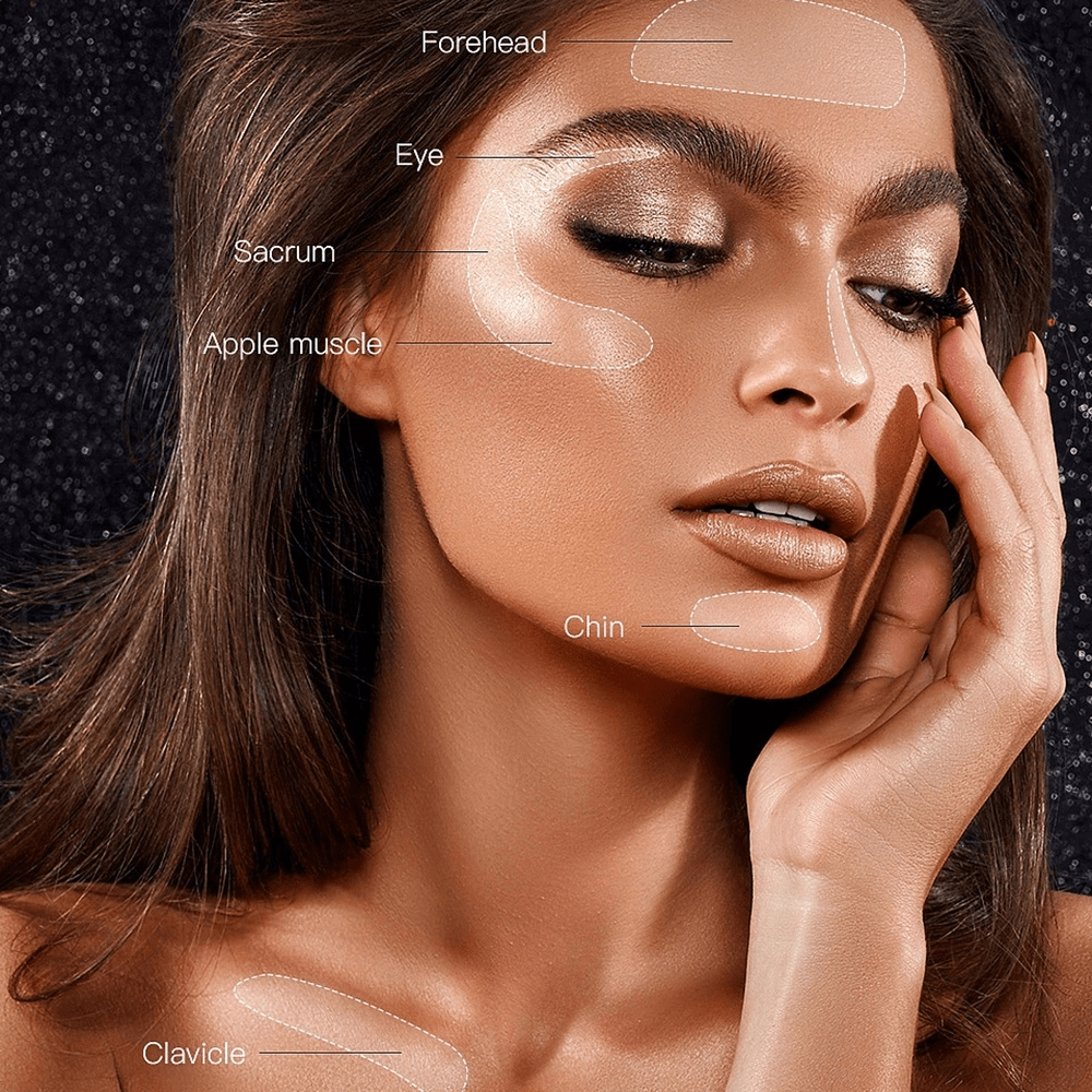 Long Lasting 4-Color Eyeshadow Compact Palette