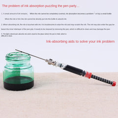 Pen Inking Device Aid Ink Absorber Fountain Pen Ink Syringe Filler
