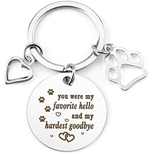 Memorial Gift Keychains for Dogs & Cats