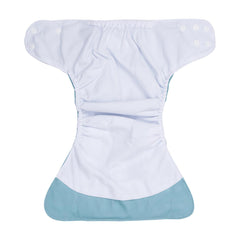 Happyflute 4pcs Cloth Diaper Covers Adjustable Nappy for 3-15kg Baby