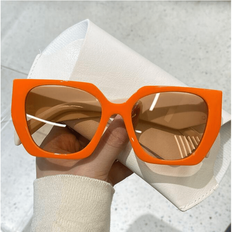 Y2K Cat Eye Sunglasses UV400 Sun Shades for Summer Beach Party