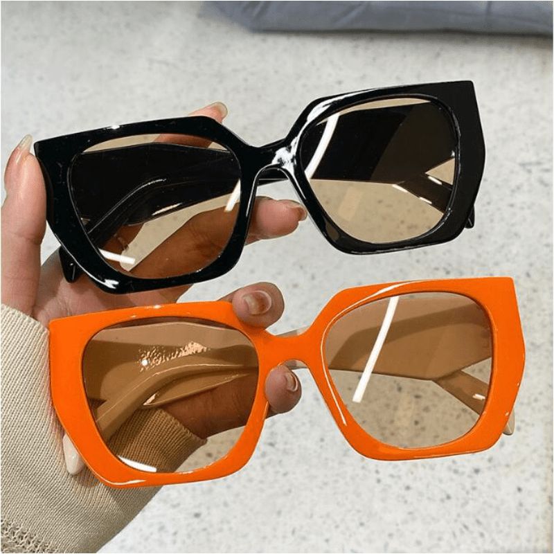 Y2K Cat Eye Sunglasses UV400 Sun Shades for Summer Beach Party