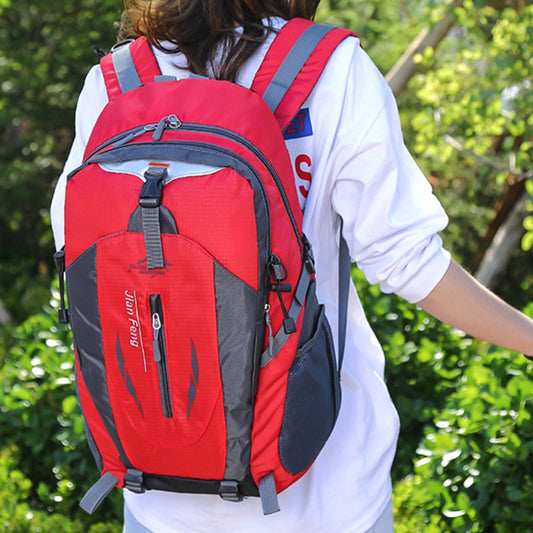 Nylon Waterproof Travel Backpacks Men Climbing Bags