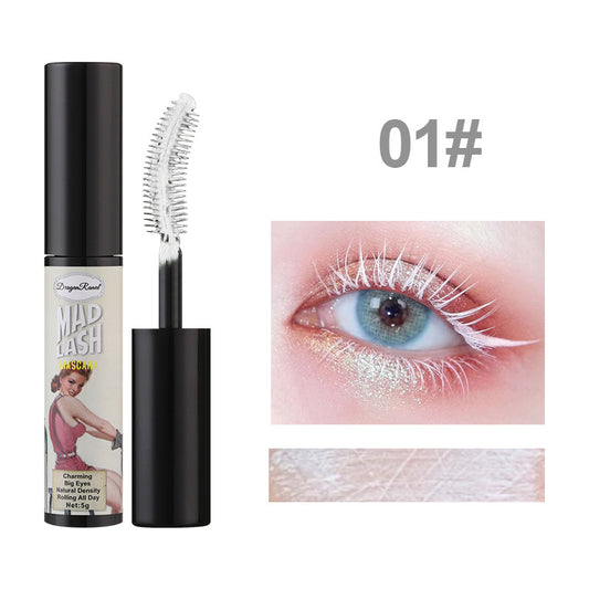 Waterproof Mascara Natural Curling Lengthening No Smudge Purple Brown Options