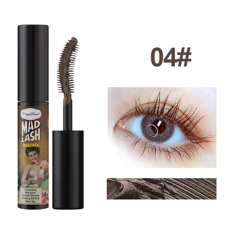 Waterproof Mascara Natural Curling Lengthening No Smudge Purple Brown Options