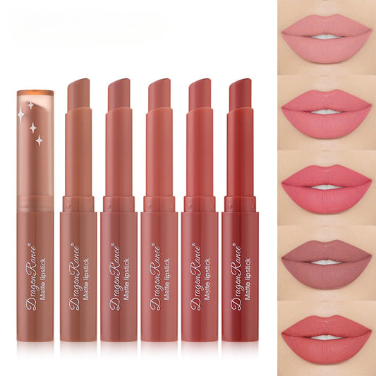 12-Color Matte Lipstick Set Moisture Smooth Stick Lip Crayon Makeup Collection