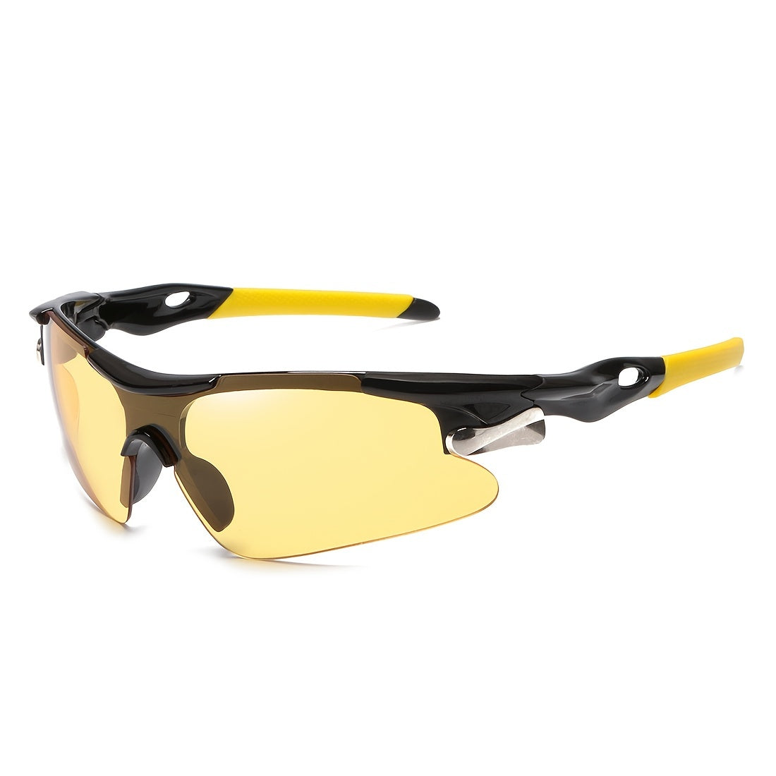 Durable Cycling Riding Glasses Windproof Sunglasses with Case