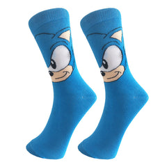 6pairs Boys Kids Hedgehog Cartoon Crew Socks