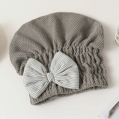 Absorbent Microfiber Hair Drying Cap for Women