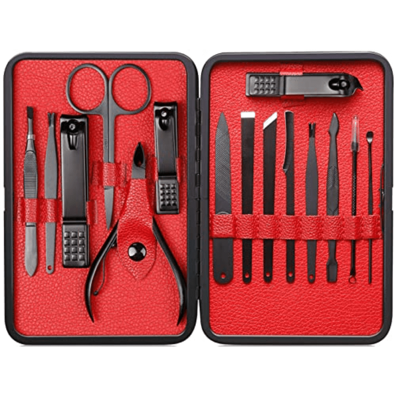 Stainless Steel Nail Cutter Pedicure Scissors Set