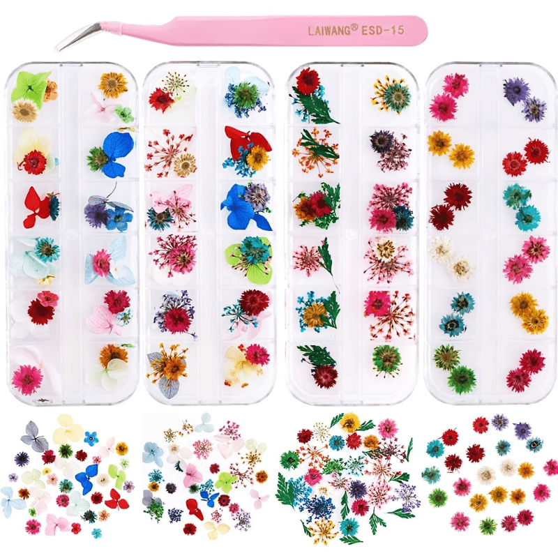 Natural Dried Flowers - Assorted Mix for Crafts and Decor